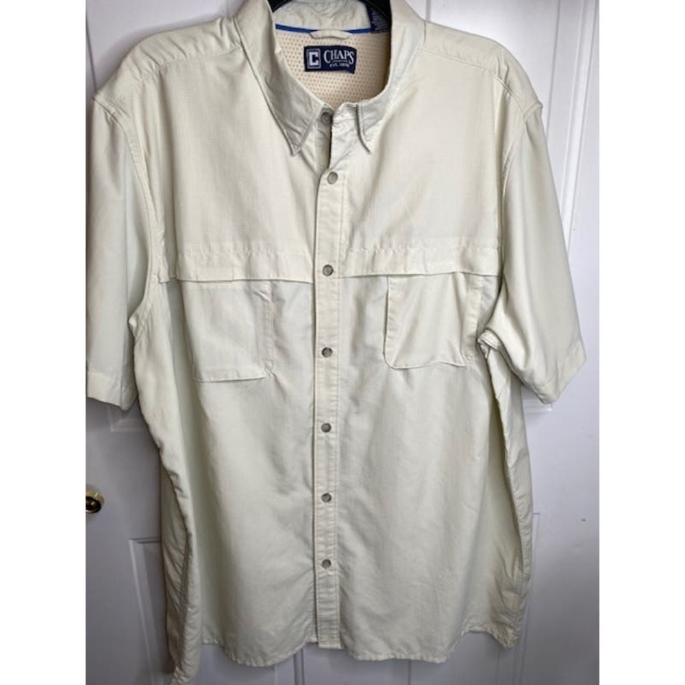 Chaps Men's Shirt‎ Short Sleeve Size XL